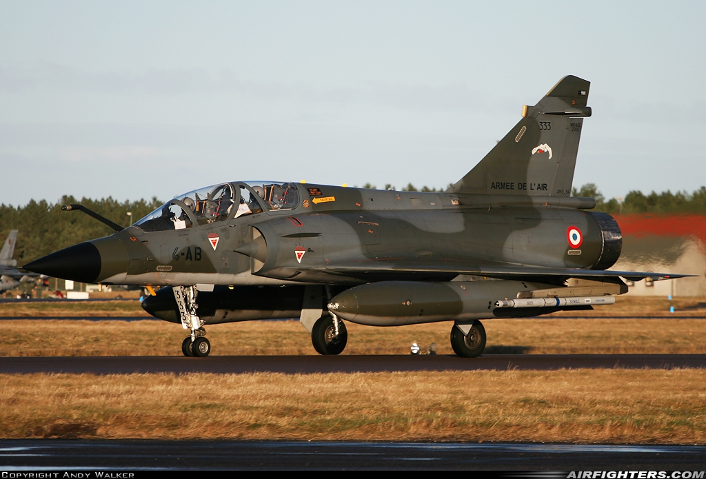 France - Air Force Dassault Mirage 2000N 333 at Kinloss (FSS / EGQK), UK