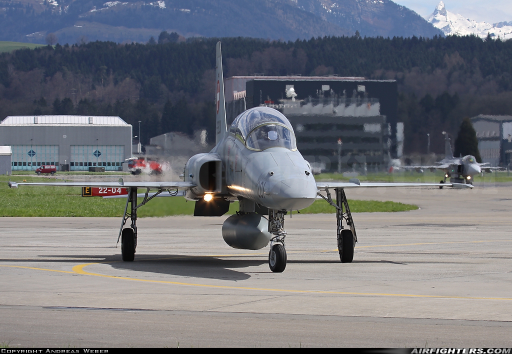 Switzerland - Air Force Northrop F-5F Tiger II J-3201 at Emmen (EML / LSME), Switzerland