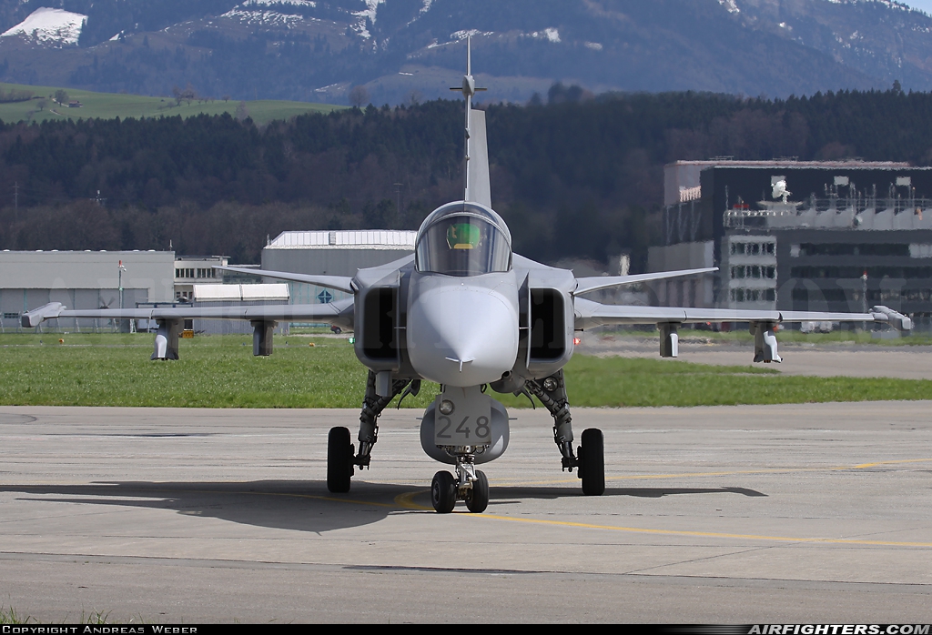 Sweden - Air Force Saab JAS-39C Gripen 39248 at Emmen (EML / LSME), Switzerland