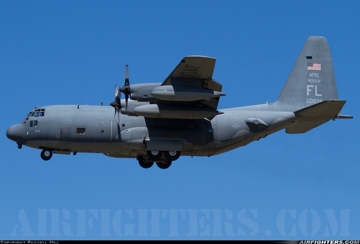 USA - Air Force Lockheed HC-130P Hercules (L-382) 65-0976 at Portland - Int. (PDX / KPDX), USA