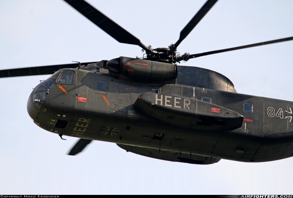 Germany - Army Sikorsky CH-53G (S-65) 84+18 at Buckeburg (- Achum) (ETHB), Germany