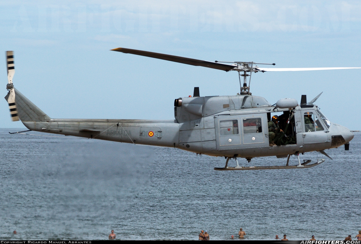 Spain - Navy Agusta-Bell AB-212ASW HA.18-6 at Off-Airport - Gijon, Spain