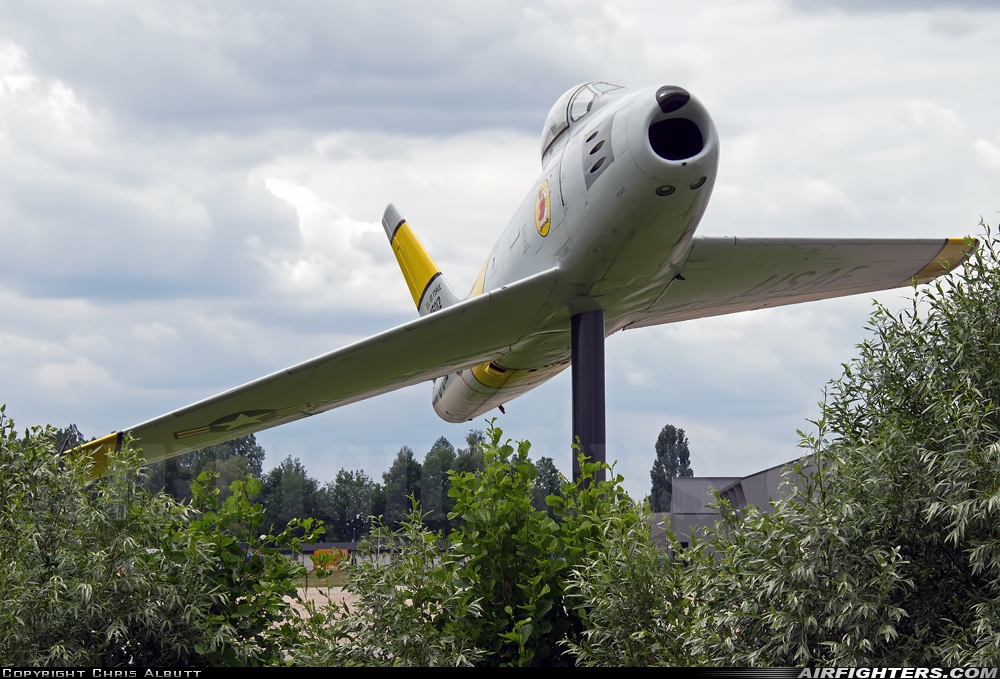 Germany - Air Force Canadair CL-13B Sabre Mk.6 JC-240 at Deventer - Teuge (EHTE), Netherlands