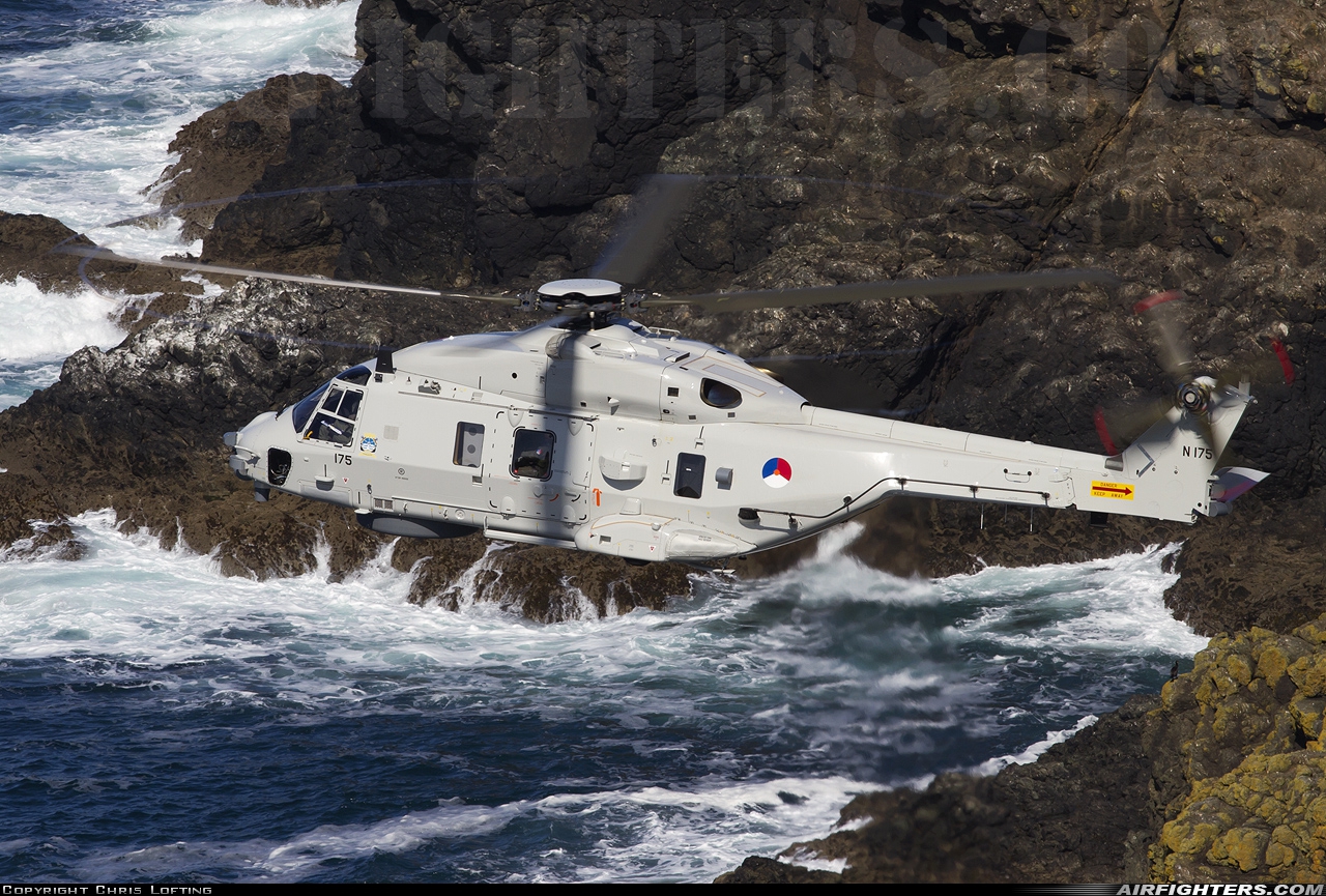 Netherlands - Navy NHI NH-90NFH N-175 at Off-Airport - Mullion Cove, UK