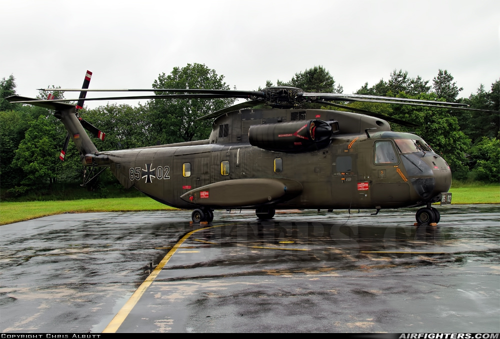 Germany - Air Force Sikorsky CH-53G (S-65) 85+02 at Wittmundhafen (Wittmund) (ETNT), Germany
