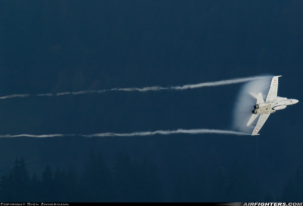 Switzerland - Air Force McDonnell Douglas F/A-18C Hornet J-5006 at Off-Airport - Axalp, Switzerland