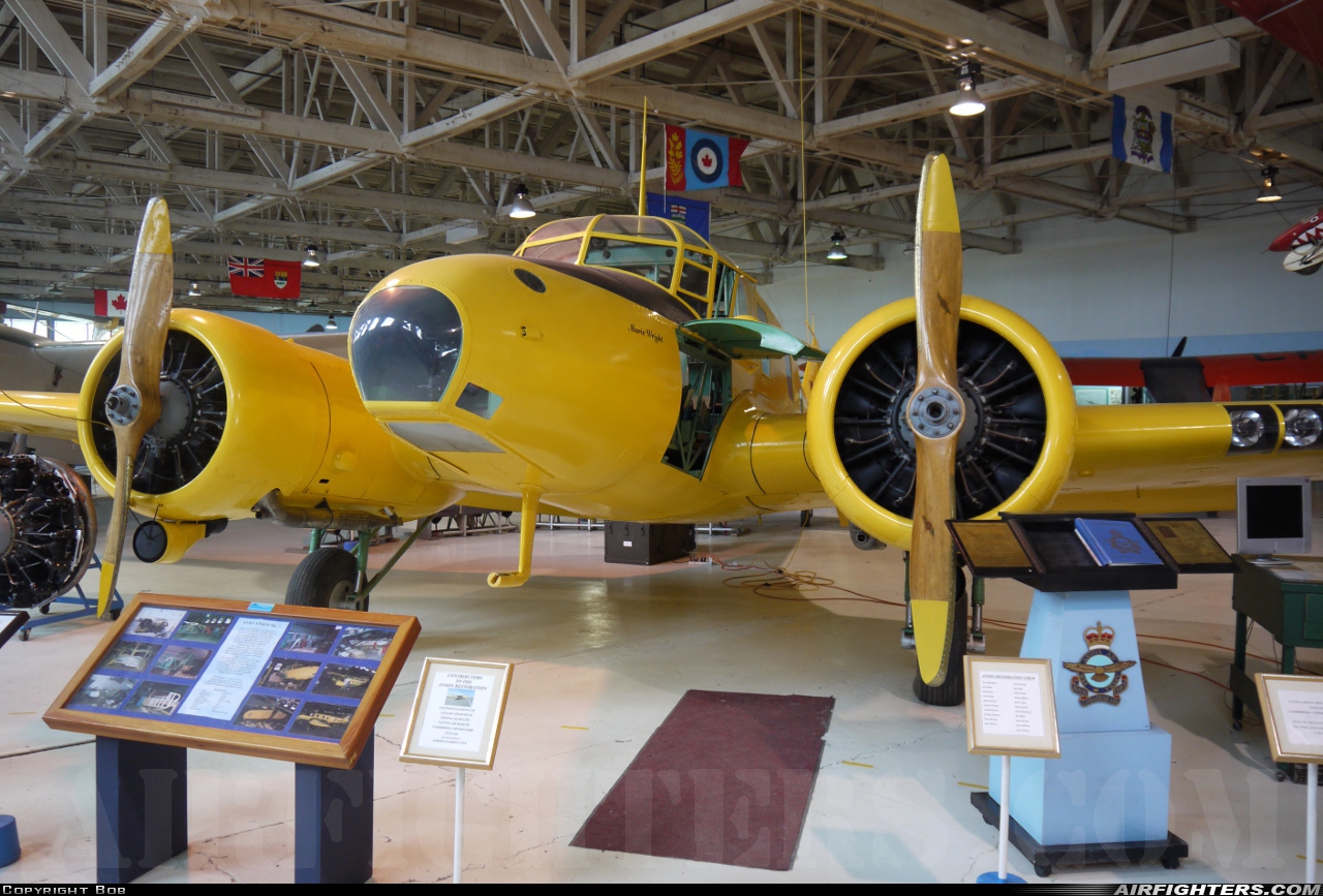 Canada - Air Force Avro 652 Anson II 11567 at Edmonton - City Centre (Municipal / Blatchford Field) (YXD / CYXD), Canada
