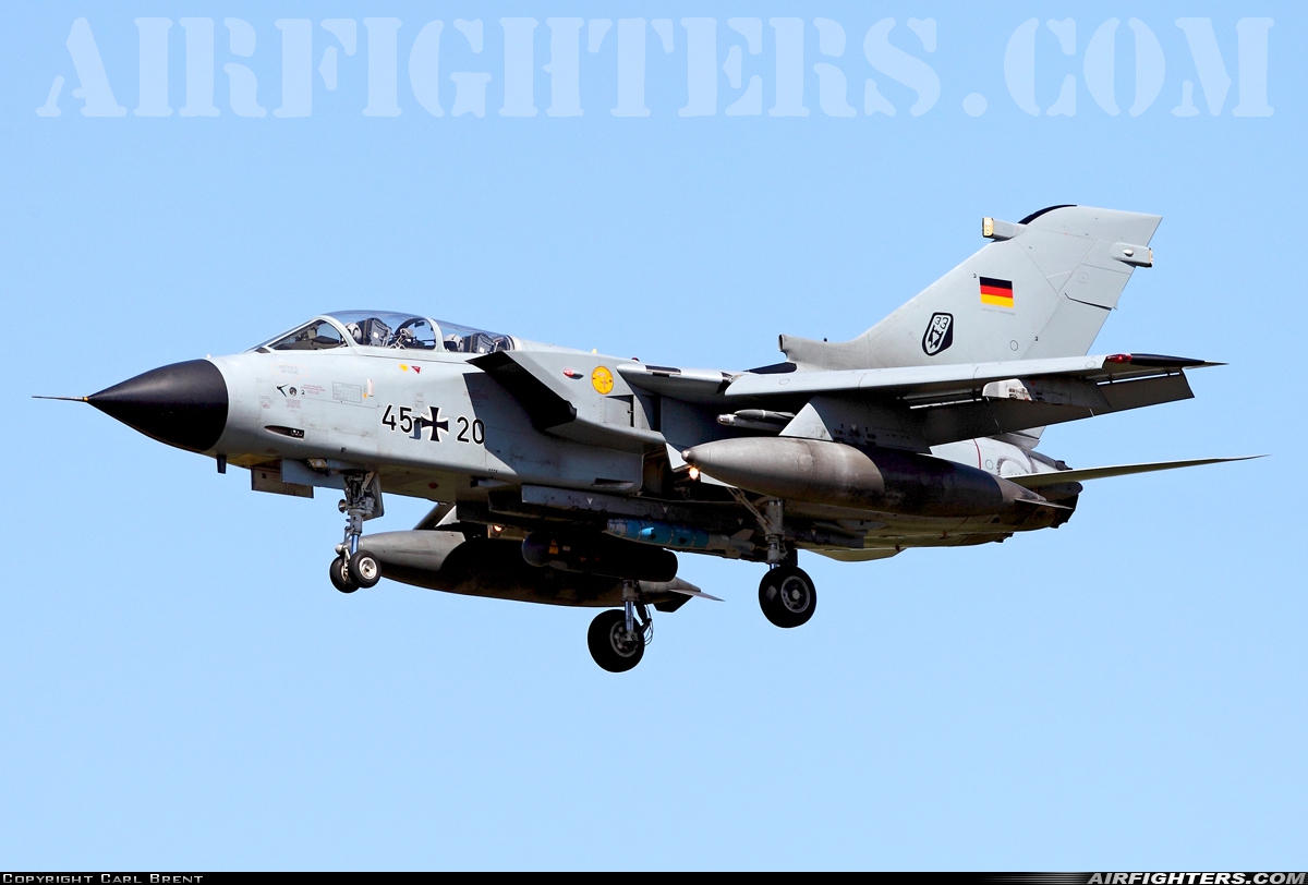 Germany - Air Force Panavia Tornado IDS 45+20 at Buchel (ETSB), Germany