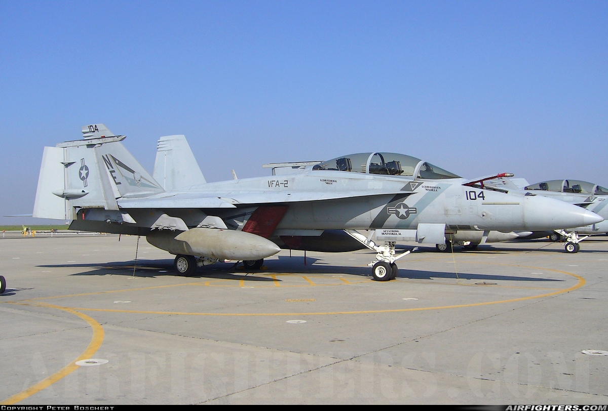USA - Navy Boeing F/A-18F Super Hornet 165920 at Lemoore - NAS / Reeves Field (NLC), USA