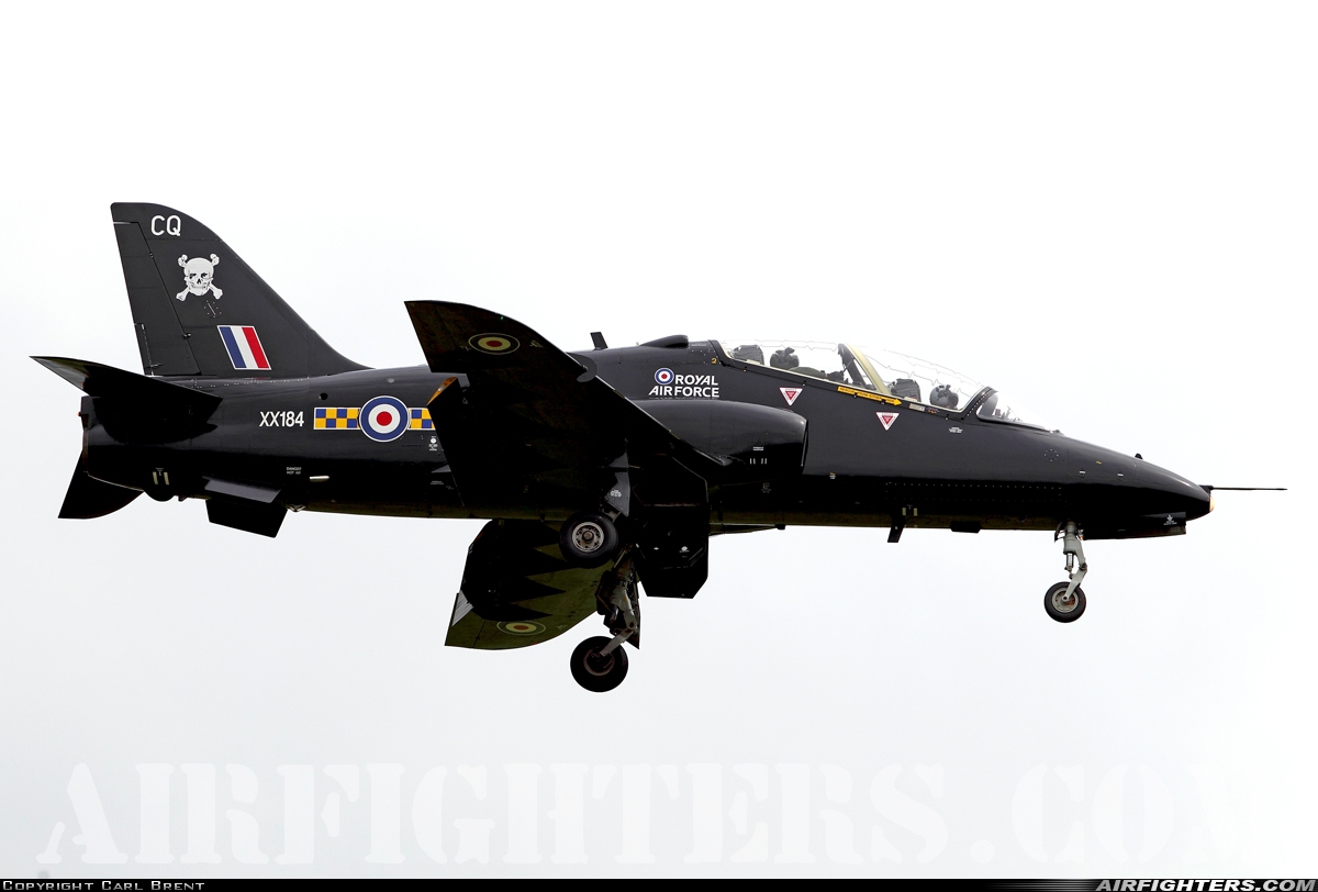 UK - Air Force British Aerospace Hawk T.1 XX184 at Leeming (EGXE), UK