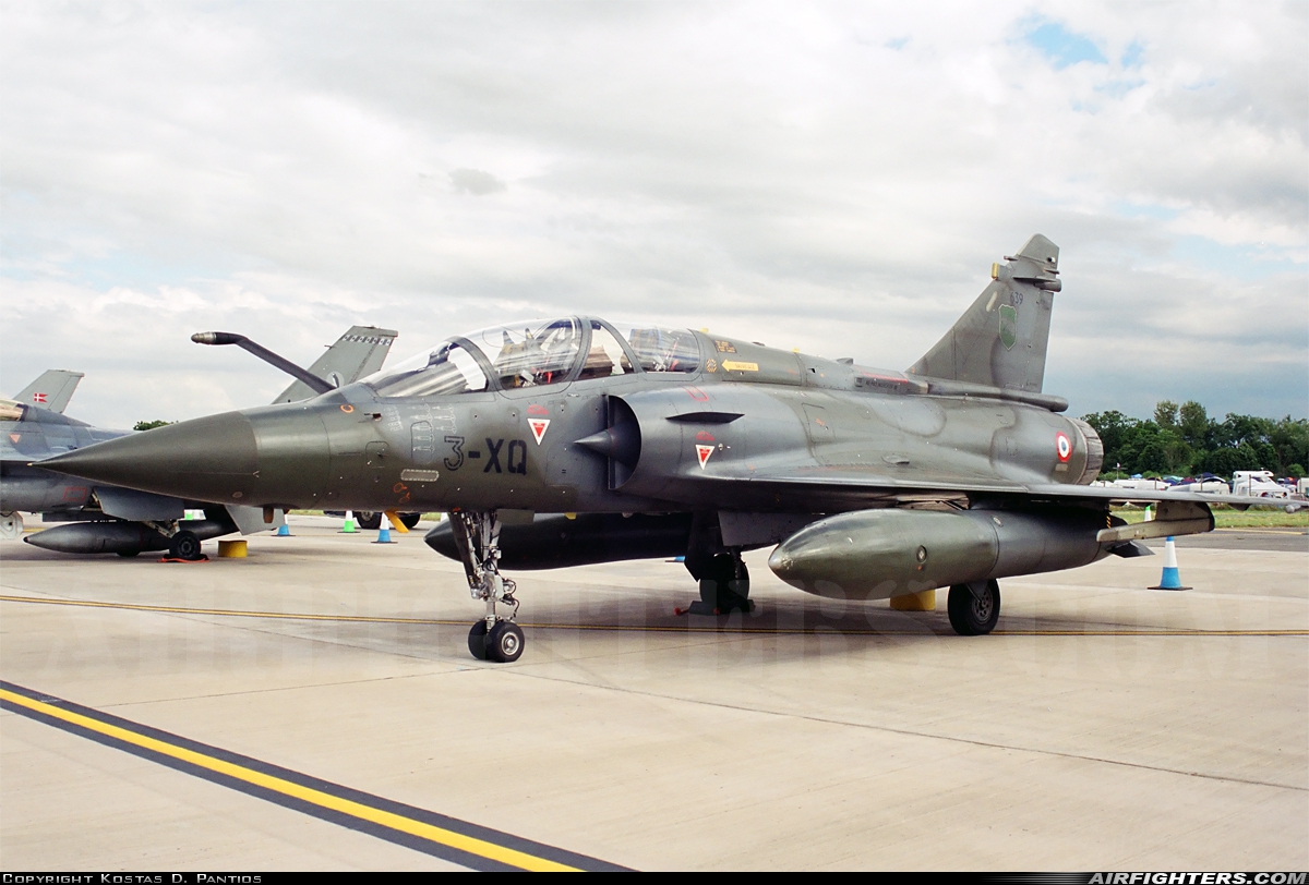 France - Air Force Dassault Mirage 2000D 639 at Fairford (FFD / EGVA), UK