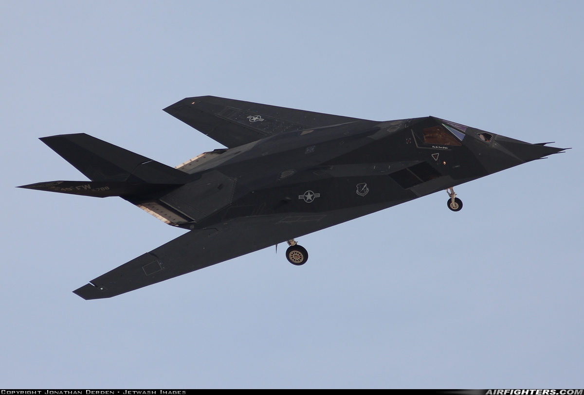 USA - Air Force Lockheed F-117A Nighthawk 80-0788 at Las Vegas - Nellis AFB (LSV / KLSV), USA