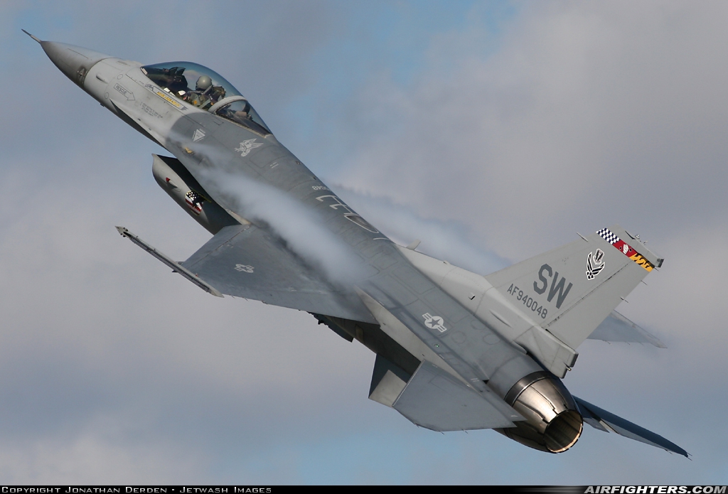 USA - Air Force General Dynamics F-16C Fighting Falcon 94-0048 at Jacksonville - NAS Towers Field (NIP / KNIP), USA