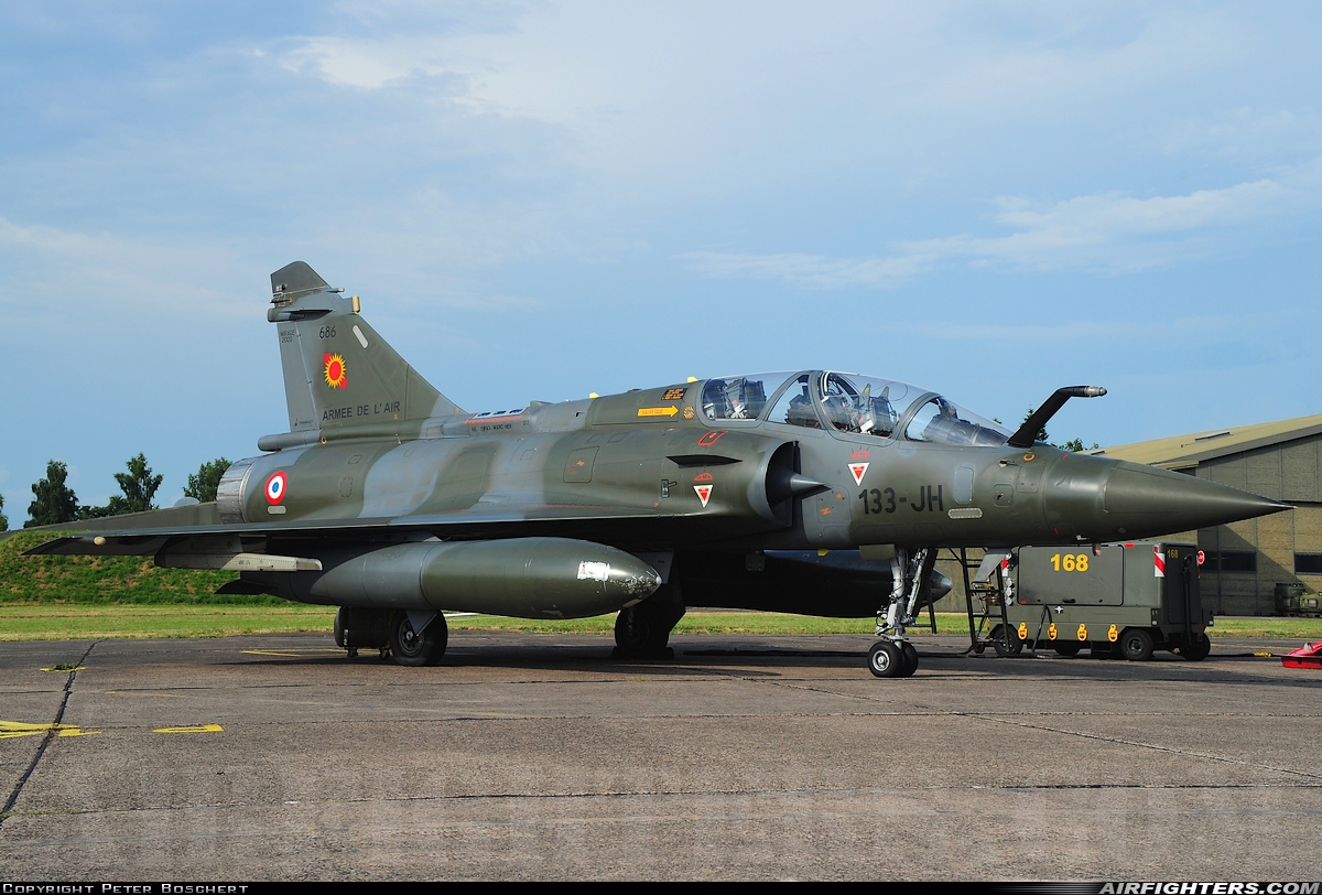 France - Air Force Dassault Mirage 2000D 686 at Luxeuil - St. Sauveur (LFSX), France