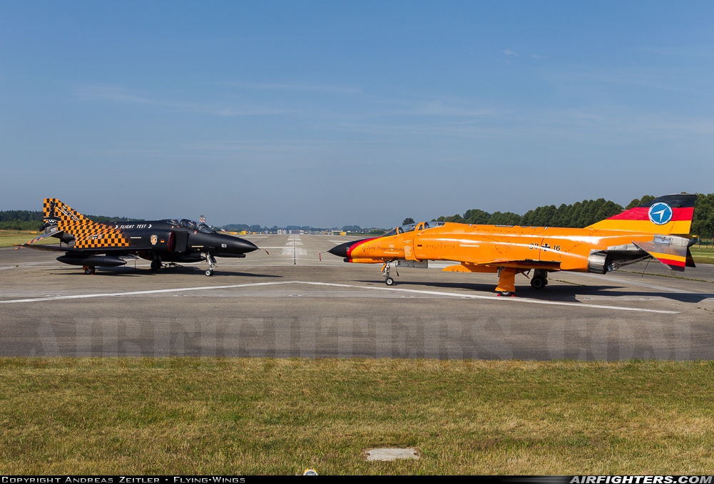 Germany - Air Force McDonnell Douglas F-4F Phantom II 37+16 at Ingolstadt - Manching (ETSI), Germany