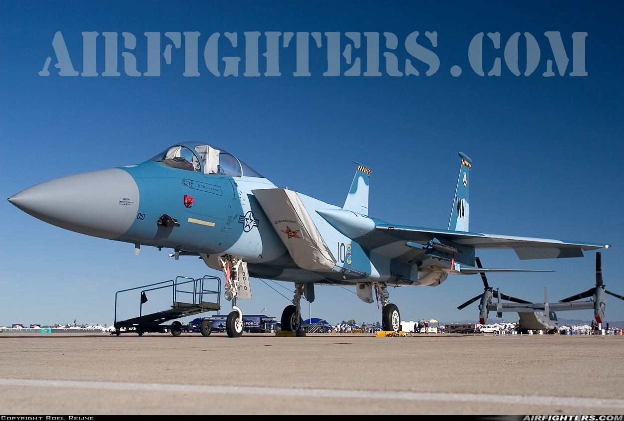 USA - Air Force McDonnell Douglas F-15C Eagle 80-0010 at Glendale (Phoenix) - Luke AFB (LUF / KLUF), USA