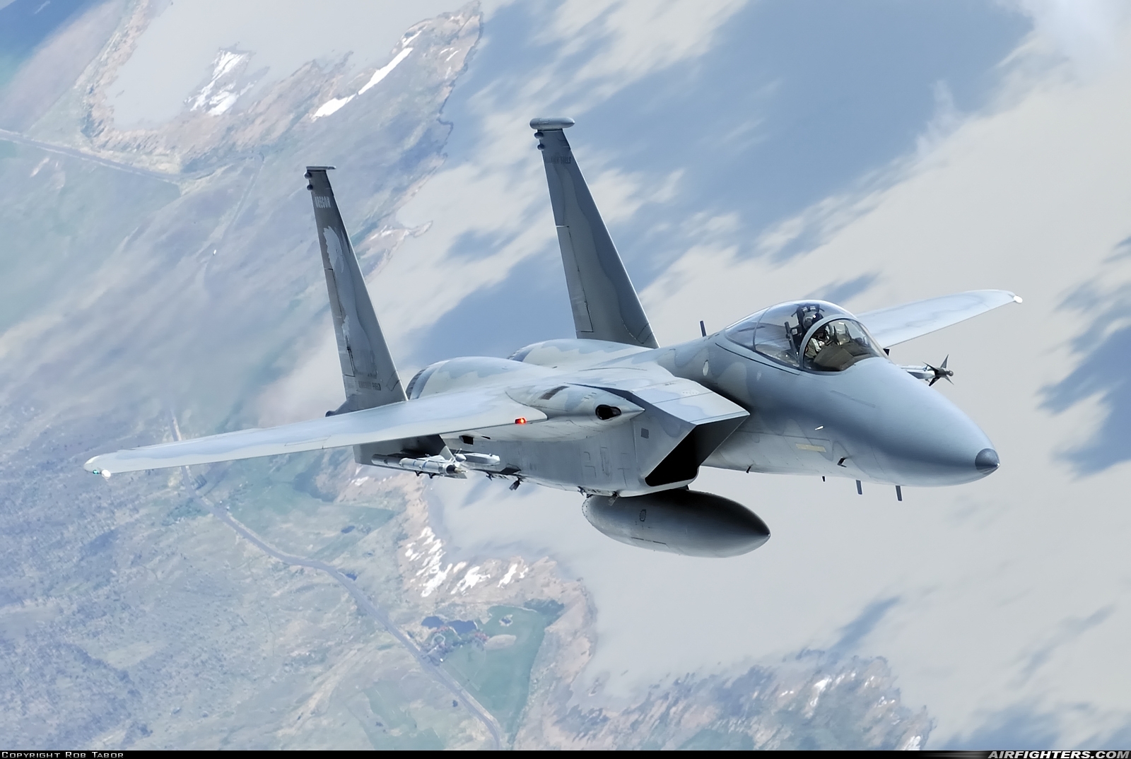 USA - Air Force McDonnell Douglas F-15C Eagle 83-0016 at In Flight, International Airspace