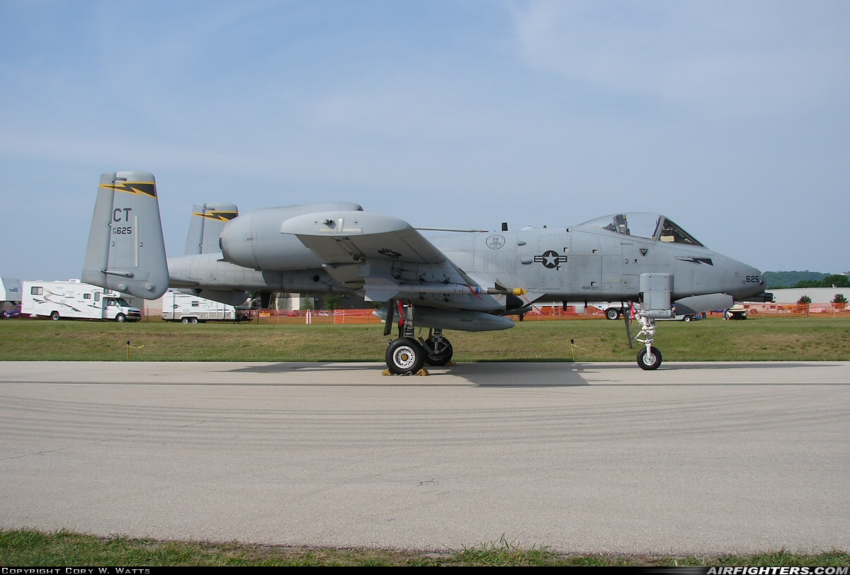 USA - Air Force Fairchild OA-10A Thunderbolt II 78-0625 at La Crosse - Municipal (LSE / KLSE), USA