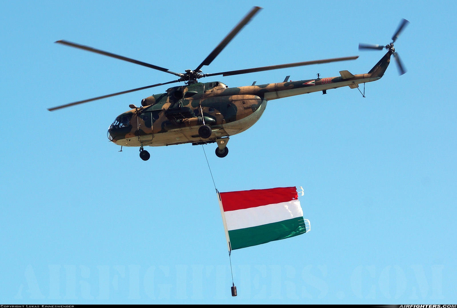 Hungary - Air Force Mil Mi-17 701 at Kecskemet (LHKE), Hungary