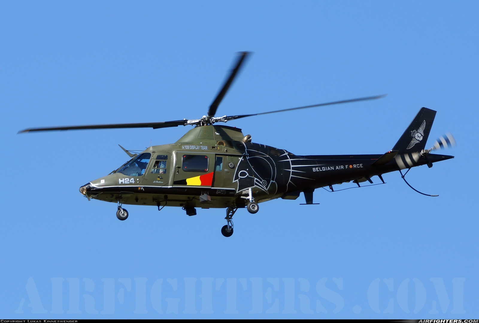 Belgium - Air Force Agusta A-109HO (A-109BA) H24 at Kecskemet (LHKE), Hungary