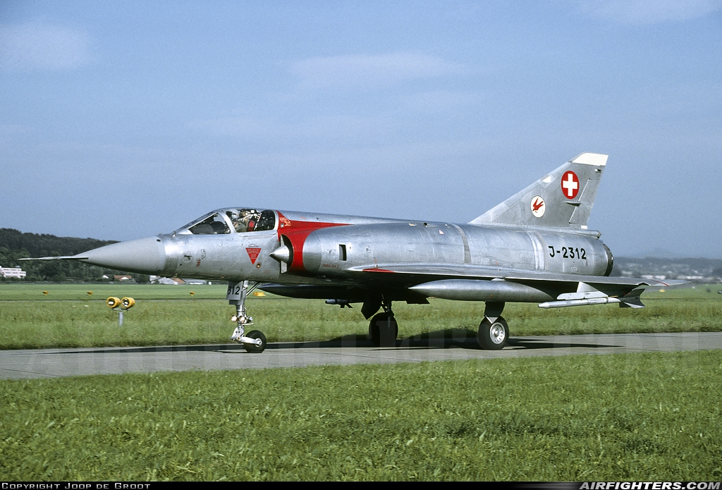 Switzerland - Air Force Dassault Mirage IIIS J-2312 at Dubendorf (LSMD), Switzerland