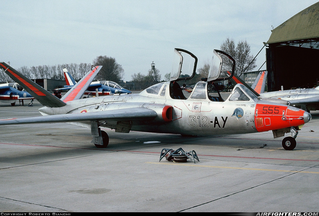 France - Air Force Fouga CM-170 Magister 555 at France, France