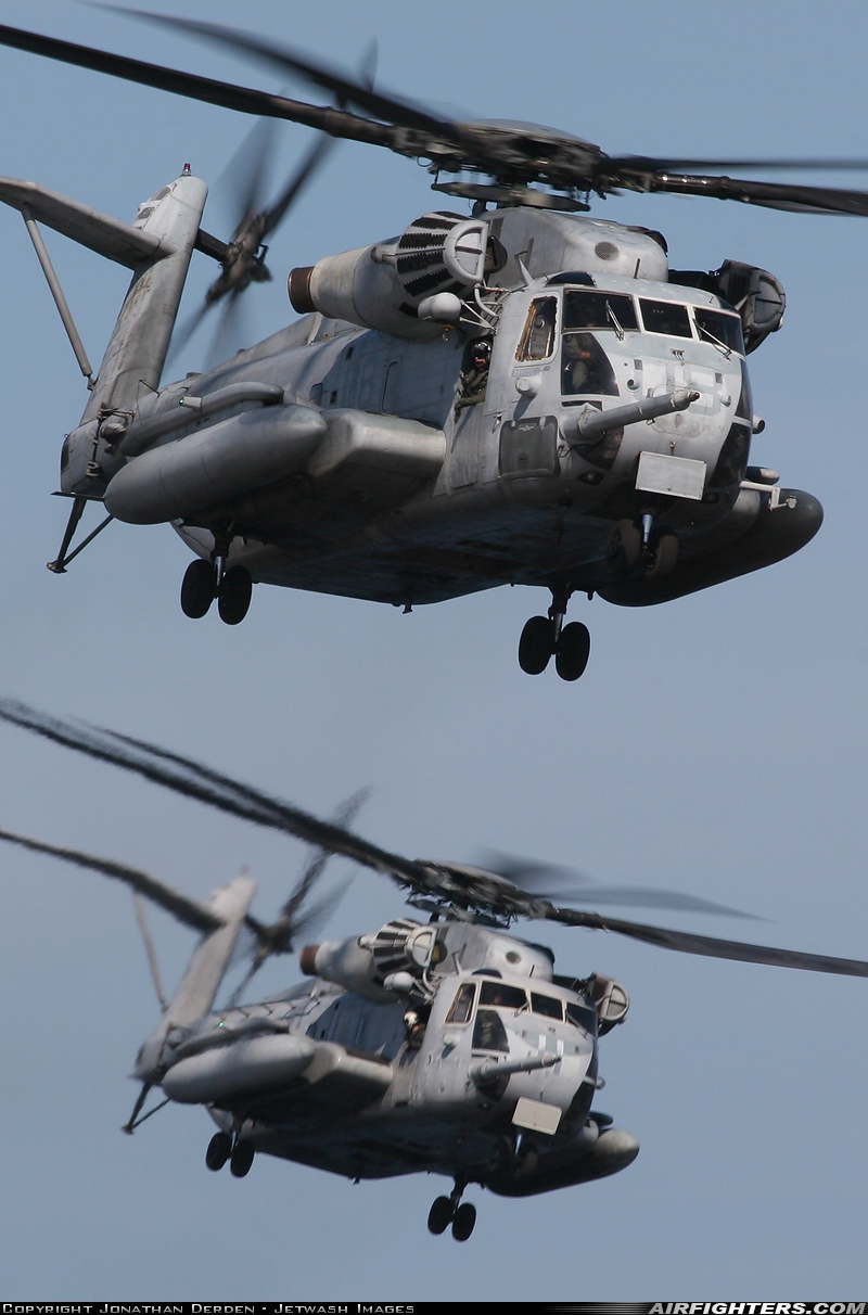 USA - Marines Sikorsky CH-53E Super Stallion (S-65E) 162005 at Off-Airport - Jacksonville Beach, USA