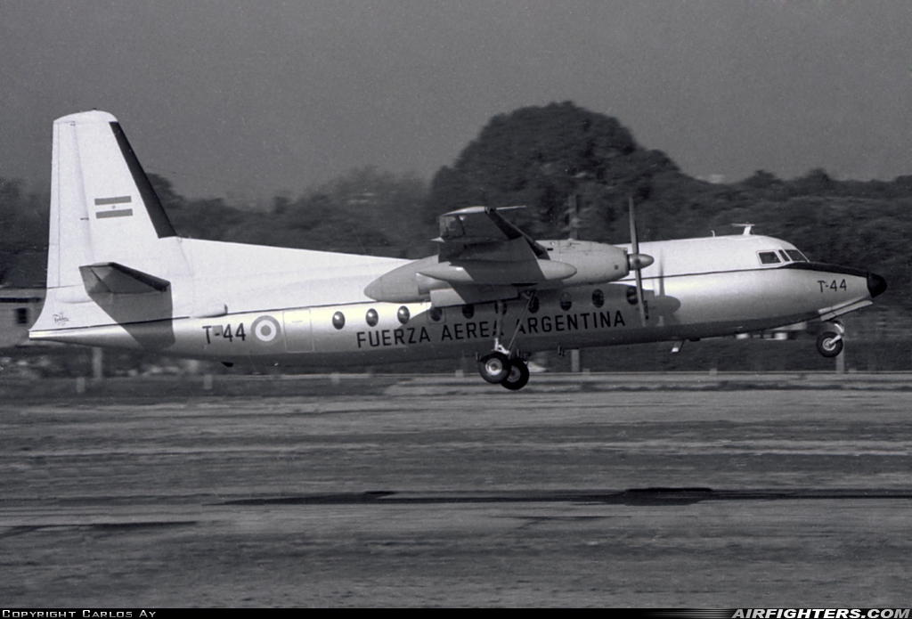 Argentina - Air Force Fokker F-27-600 Friendship T-44 at Buenos Aires - Aeroparque Jorge Newbery (AEP / SABE), Argentina