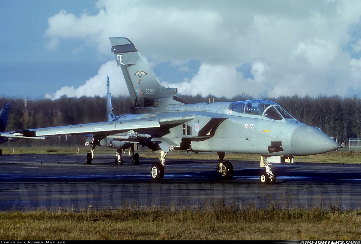 UK - Air Force Panavia Tornado F3 ZE290 at Enschede - Twenthe (ENS / EHTW), Netherlands