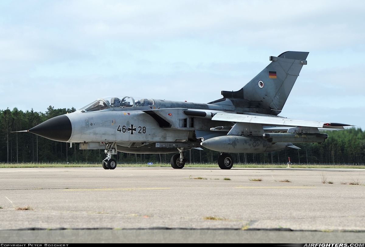 Germany - Air Force Panavia Tornado ECR 46+28 at Hohn (ETNH), Germany