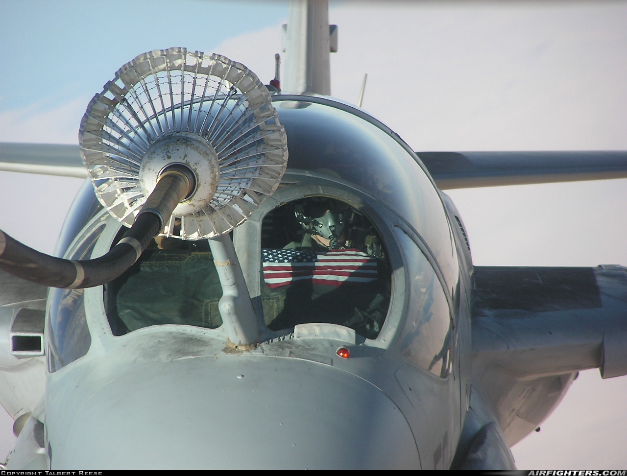 USA - Navy Grumman EA-6B Prowler (G-128)  at In Flight, Iraq