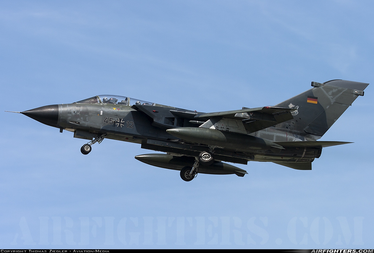 Germany - Air Force Panavia Tornado IDS(T) 45+12 at Lechfeld (ETSL), Germany