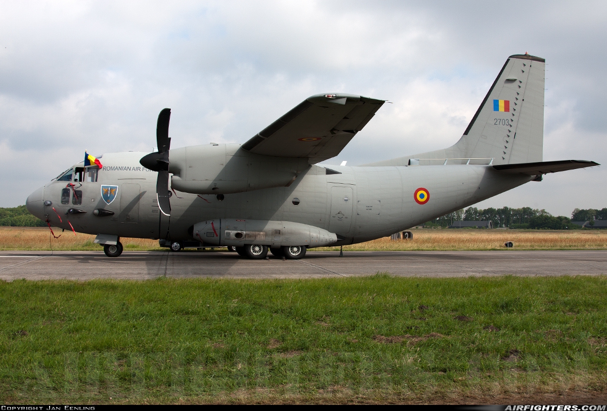 Romania - Air Force Alenia Aermacchi C-27J Spartan 2703 at Uden - Volkel (UDE / EHVK), Netherlands