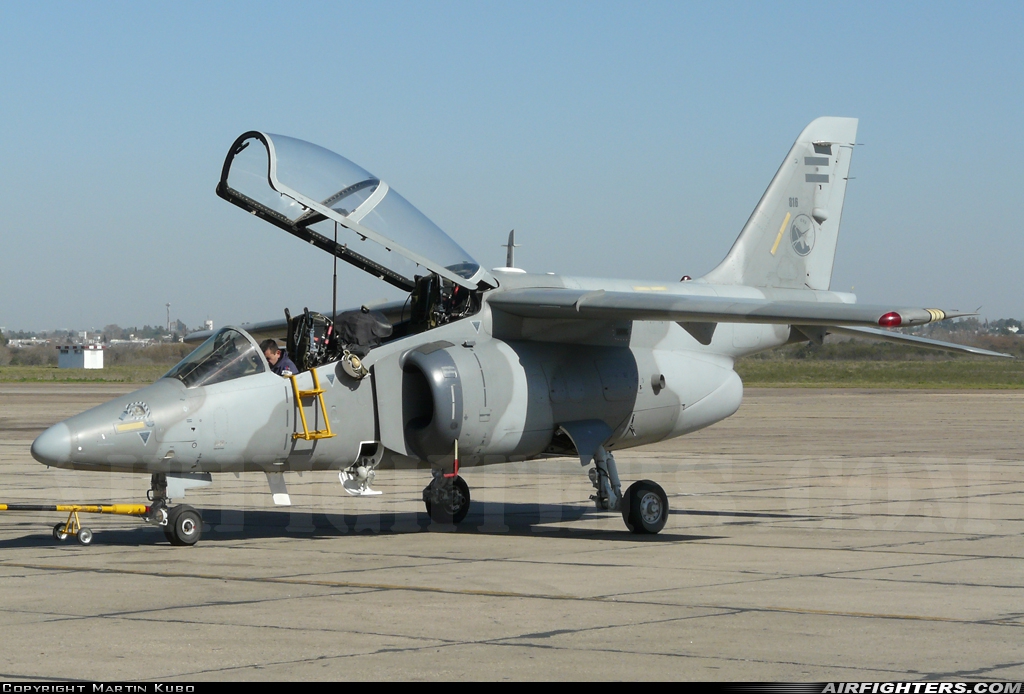 Argentina - Air Force FMA AT-63 Pampa E-816 at El Palomar (PAL / SADP), Argentina