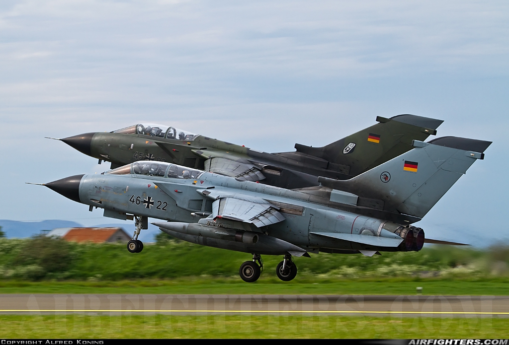 Germany - Air Force Panavia Tornado IDS 46+22 at Orland (OLA / ENOL), Norway