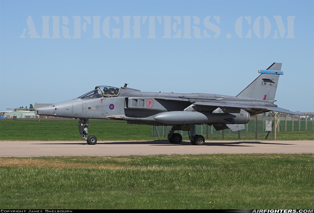 UK - Air Force Sepecat Jaguar GR3A XZ392 at Coningsby (EGXC), UK