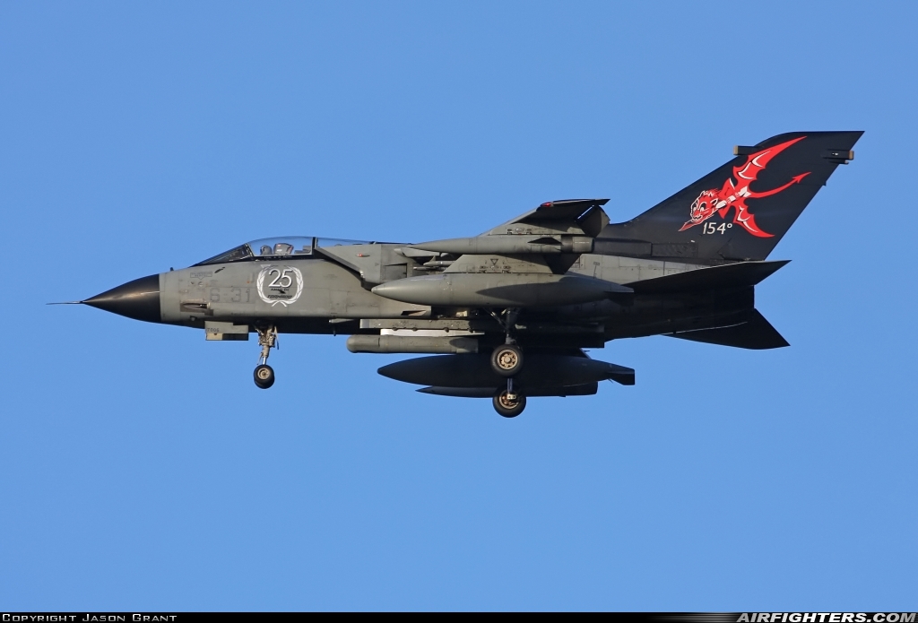 Italy - Air Force Panavia Tornado IDS(T) MM7006 at Kinloss (FSS / EGQK), UK