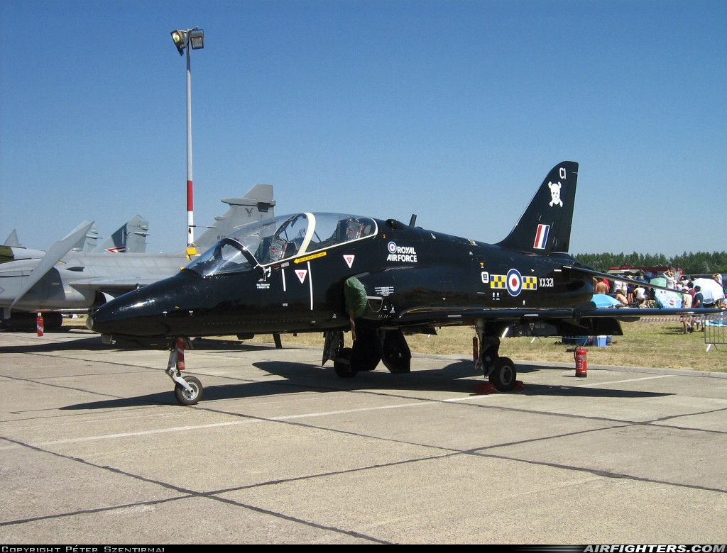 UK - Air Force British Aerospace Hawk T.1A XX321 at Kecskemet (LHKE), Hungary