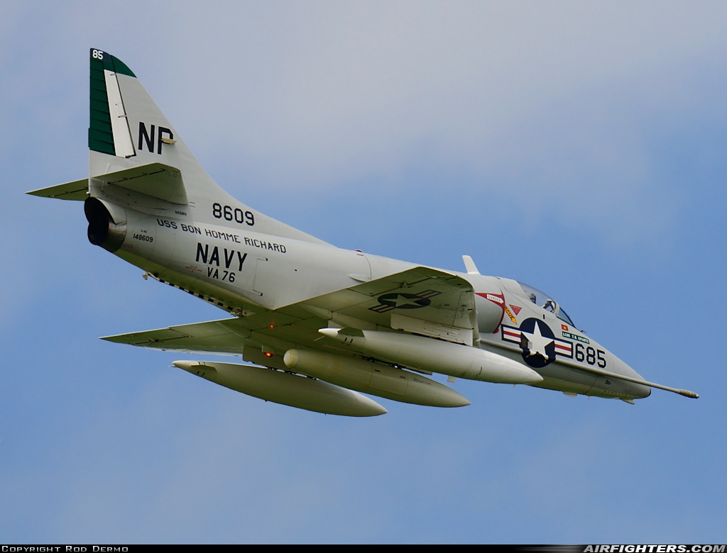 Private - Warbirds Heritage Foundation Douglas A-4C Skyhawk N49WH at Detroit - Willow Run (YIP / KYIP), USA