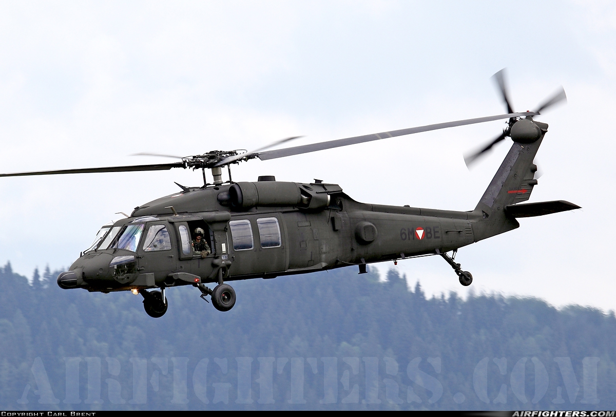 Austria - Air Force Sikorsky S-70A-42 Black Hawk 6M-BE at Zeltweg (LOXZ), Austria