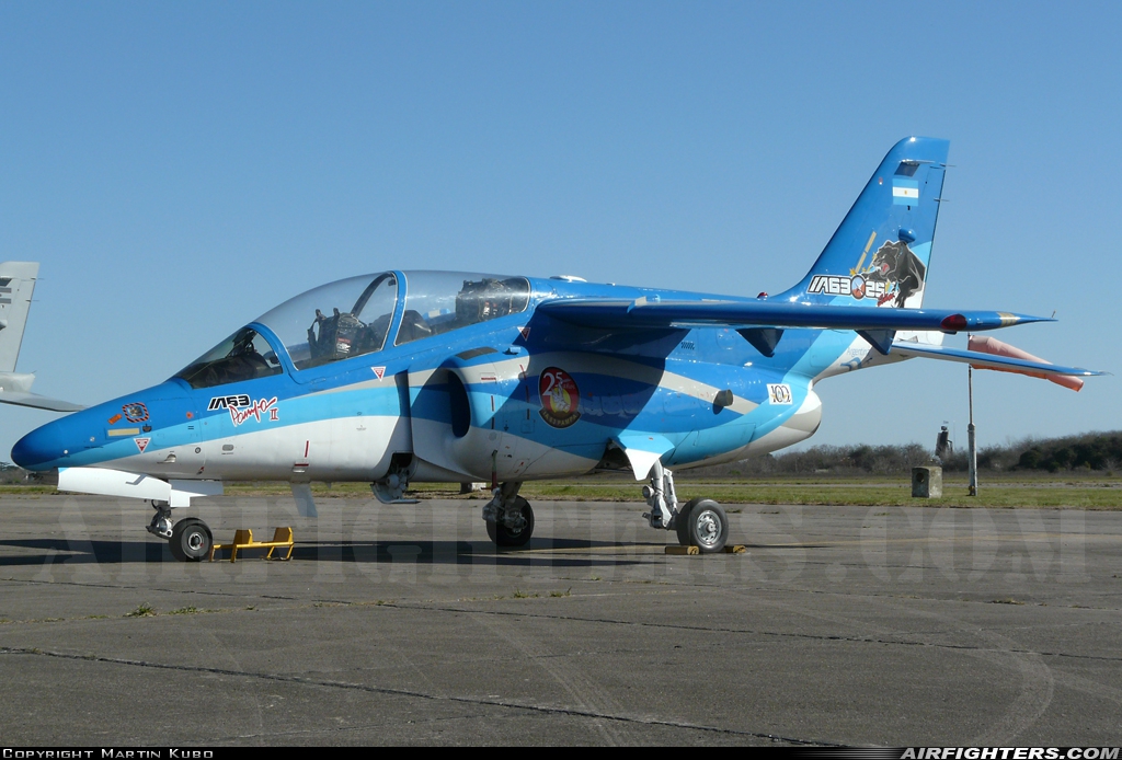 Argentina - Air Force FMA AT-63 Pampa II E-820 at Moron (MOR / SADM), Argentina