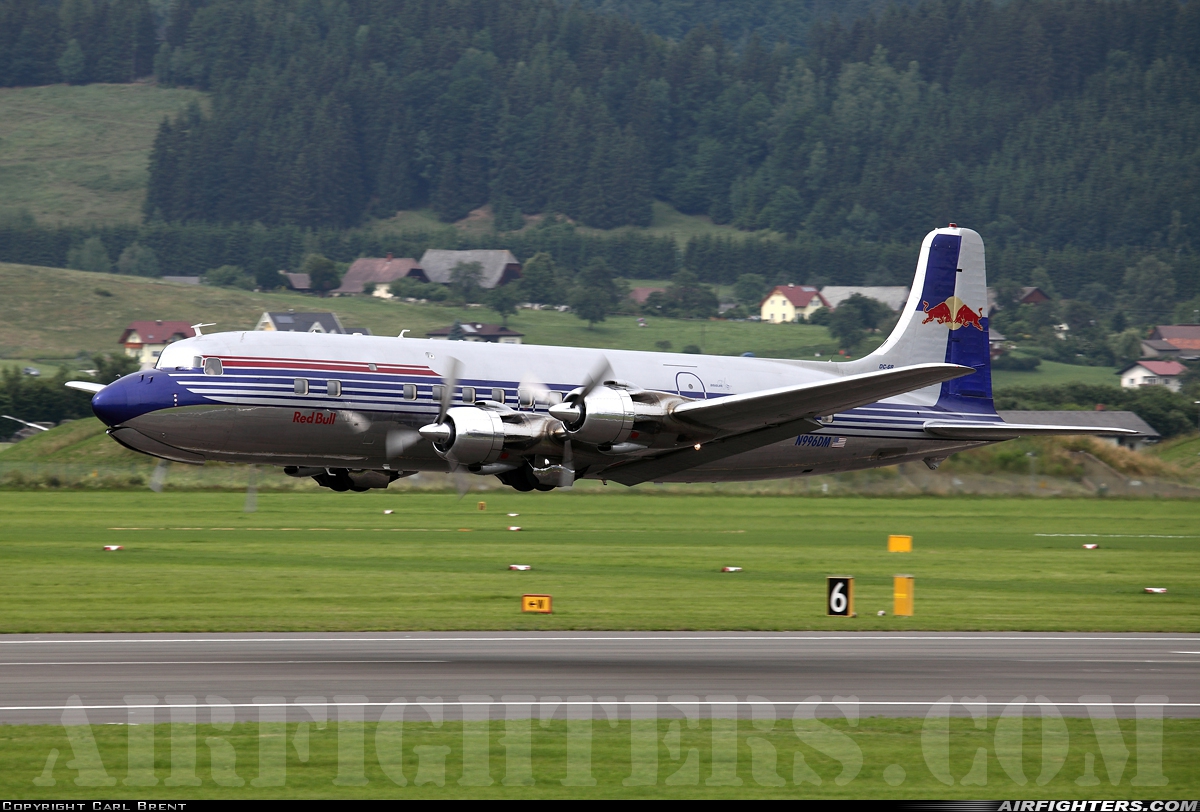 Private - Red Bull Douglas DC-6B N996DM at Zeltweg (LOXZ), Austria