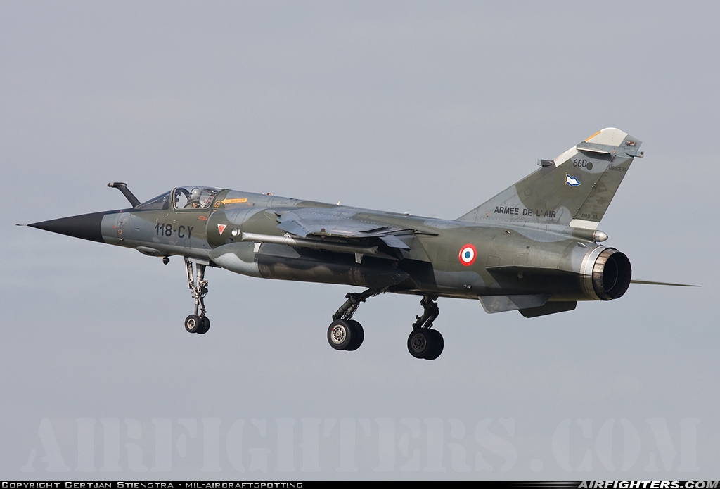 France - Air Force Dassault Mirage F1CR 660 at Leeuwarden (LWR / EHLW), Netherlands