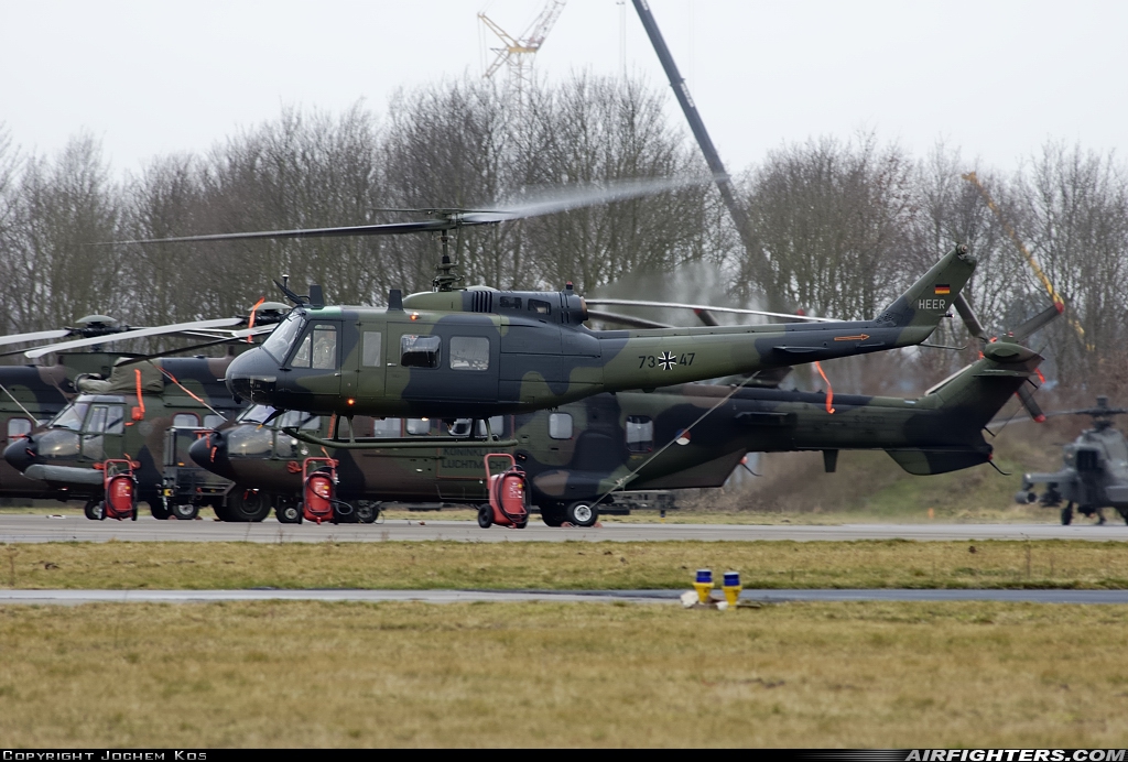 Germany - Army Bell UH-1D Iroquois (205) 73+47 at Breda - Gilze-Rijen (GLZ / EHGR), Netherlands