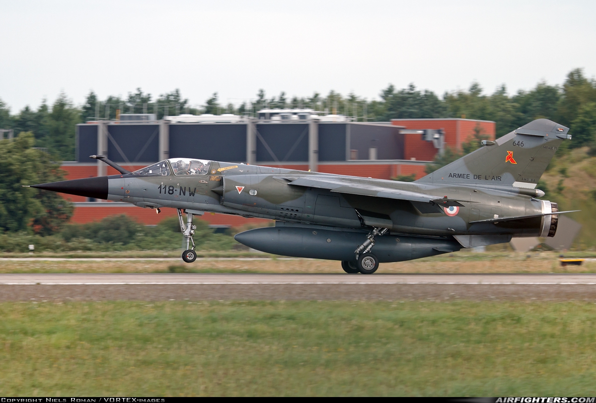 France - Air Force Dassault Mirage F1CR 646 at Wittmundhafen (Wittmund) (ETNT), Germany