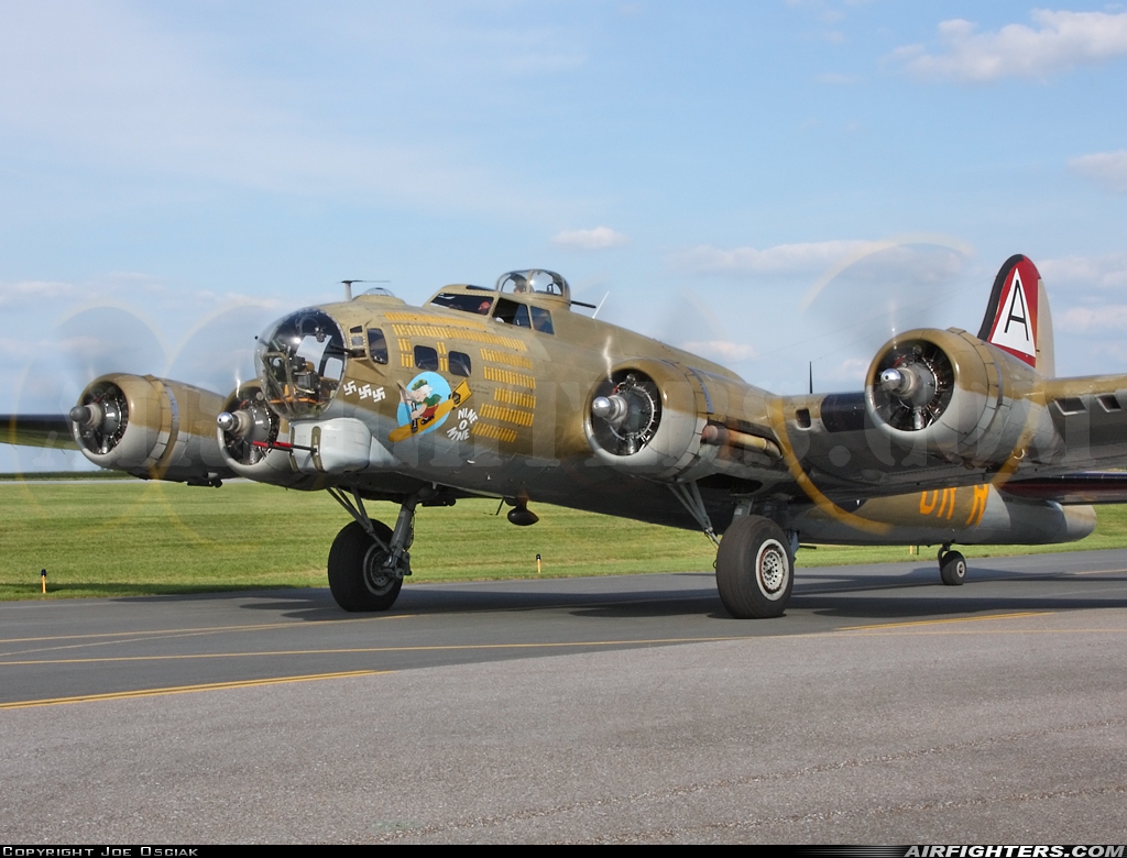 Private - Collings Foundation Boeing B-17G Flying Fortress (299P) NL93012 at Lancaster Airport (LNS / KLNS), USA