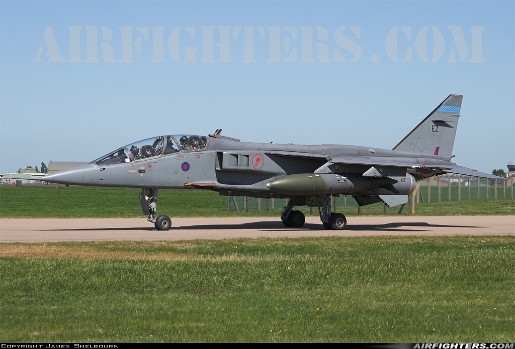 UK - Air Force Sepecat Jaguar T4 XX847 / EZ at Coningsby (EGXC), UK