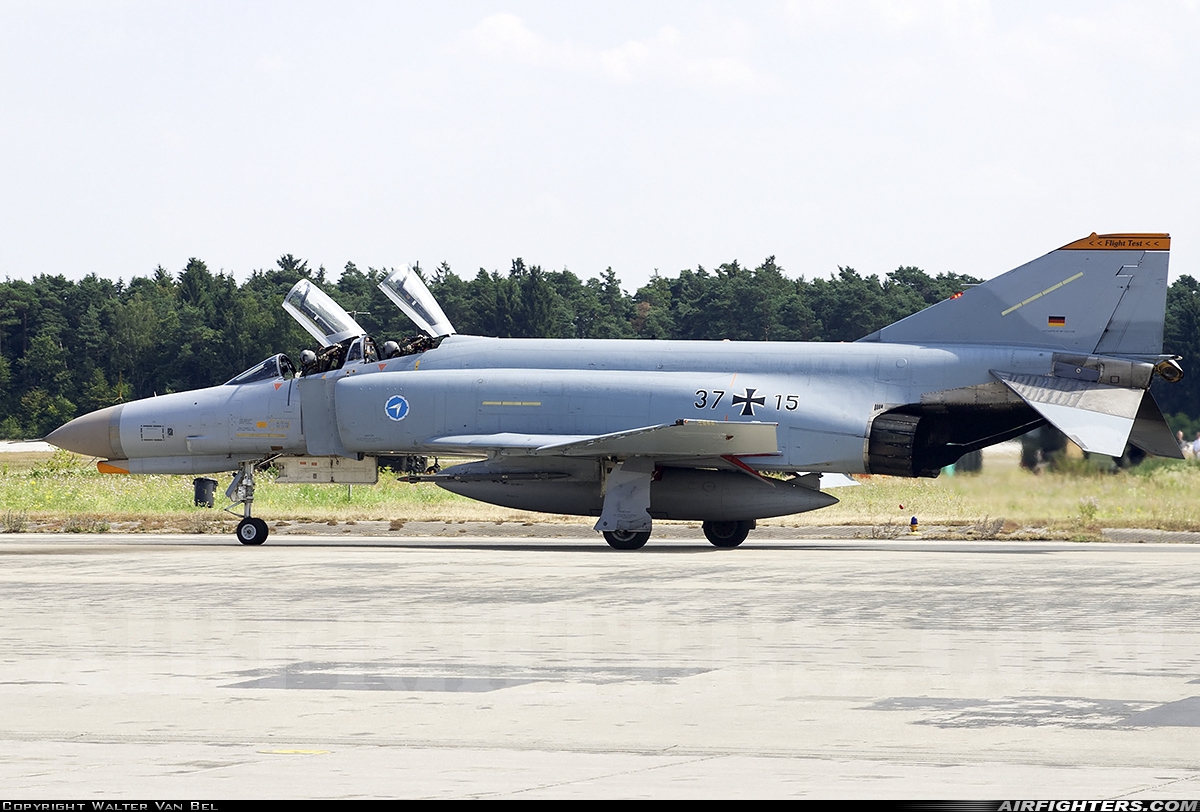 Germany - Air Force McDonnell Douglas F-4F Phantom II 37+15 at Ingolstadt - Manching (ETSI), Germany