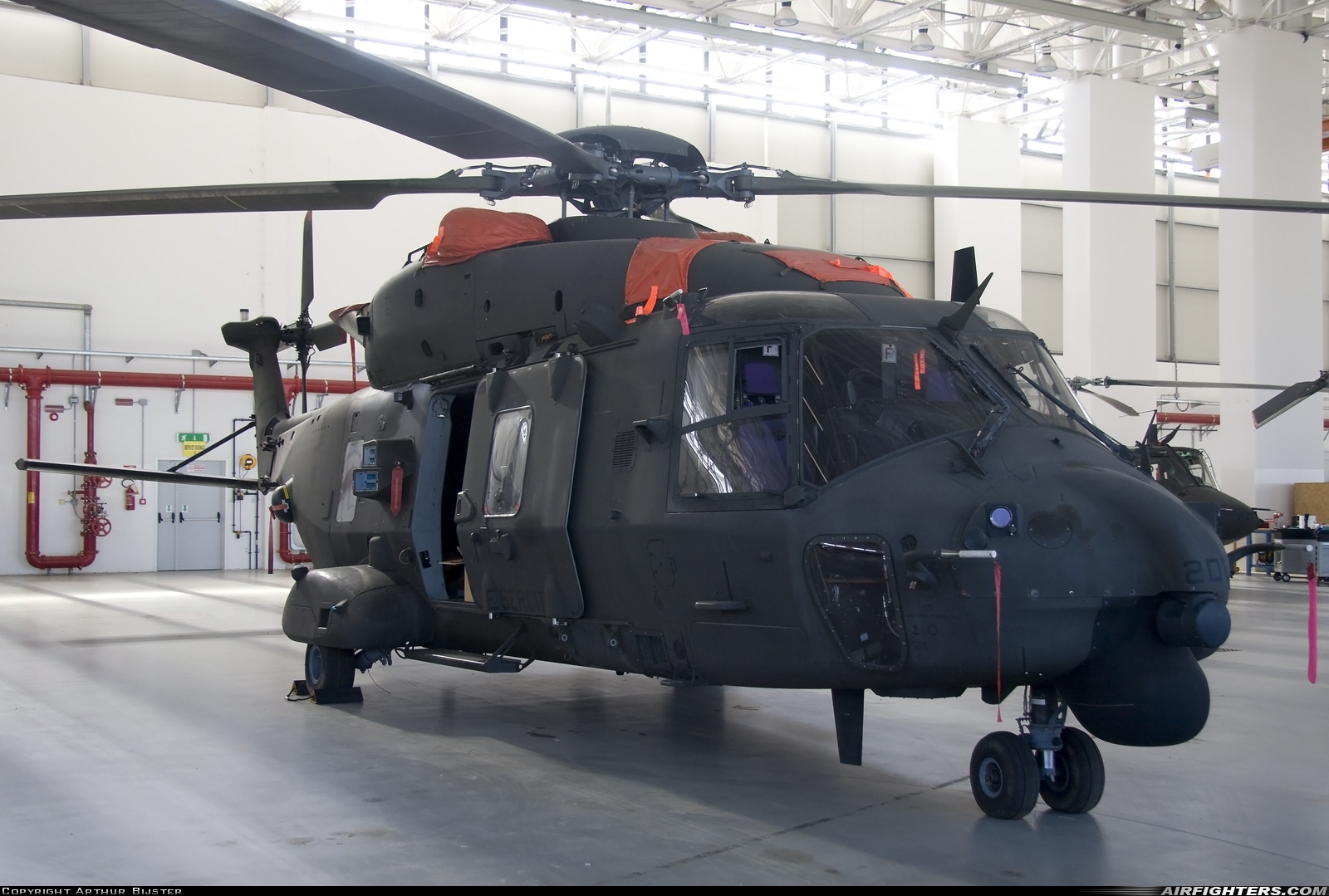 Italy - Army NHI UH-90A (NH-90TTH) MM81523 at Viterbo (LIRV), Italy