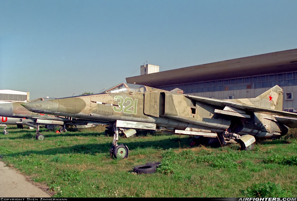 Russia - Air Force Mikoyan-Gurevich MiG-23B  at Moscow - Khodynskoe Pole (Frunze / Central), Russia